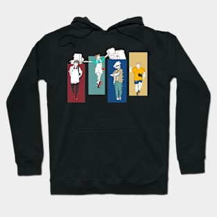 Jujutsu kaisen,gojo,megumi,yuji,nobara Hoodie